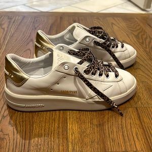 Golden Goose Pure-Star Sneakers - $385